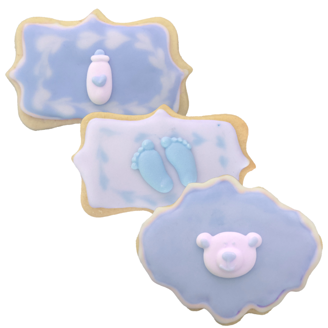 Baby boy biscuits