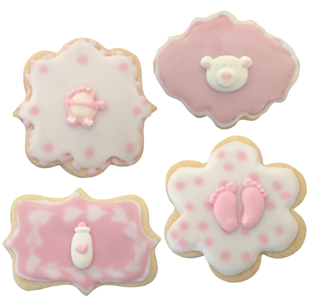 Baby girl biscuits